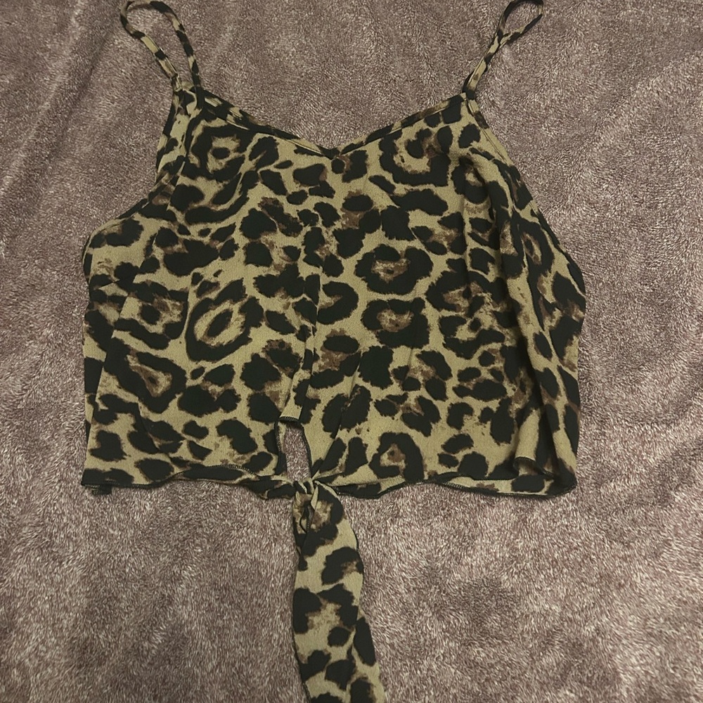 NWOT SHEIN Leopard Print Cami